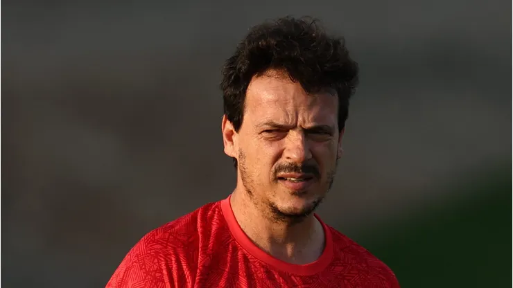 JEDDAH, SAUDI ARABIA - DECEMBER 21: Fernando Diniz, Head Coach of Fluminense looks on during a training session ahead of the FIFA Club World Cup Saudi Arabia 2023 at King Abdullah Sports City on December 21, 2023 in Jeddah, Saudi Arabia. (Photo by Francois Nel/Getty Images)