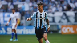 Presidente do Grêmio fala sobre Ferreirinha. Foto: Maxi Franzoi/AGIF