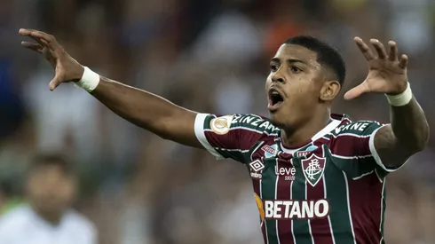 John Kennedy foi autor de um dos gols que garantiram a classificação do Fluminense para a final do Mundial. Jorge Rodrigues/AGIF