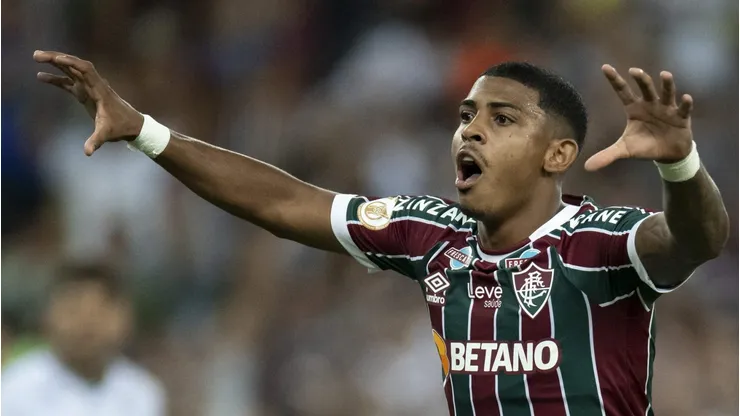 John Kennedy foi autor de um dos gols que garantiram a classificação do Fluminense para a final do Mundial. Jorge Rodrigues/AGIF