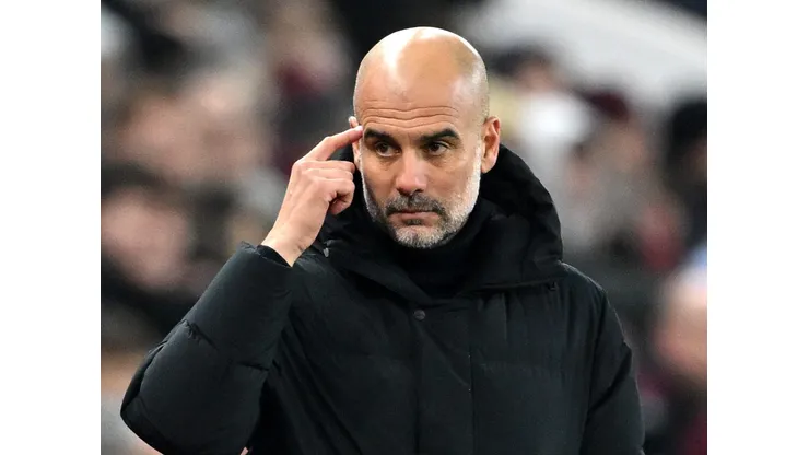 Pep Guardiola, treinador do Manchester City - Foto: Michael Regan/Getty Images