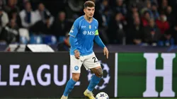 Napoli enfrentou o Braga no estádio Diego Armando Maradona, pela Liga dos Campeões (Foto: Francesco Pecoraro/Getty Images)