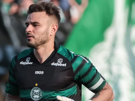 Goleiro do Coritiba, Gabriel fala das expectativas para a Série B e deixa recado para torcida
