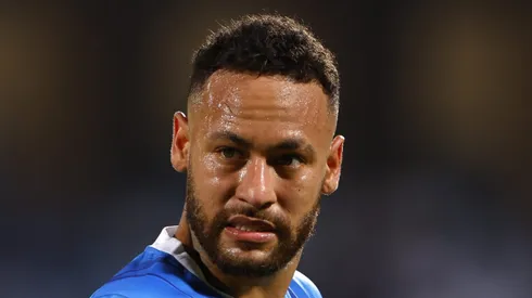 Neymar em ação pelo Al-Hilal. Foto: Francois Nel/Getty Images.