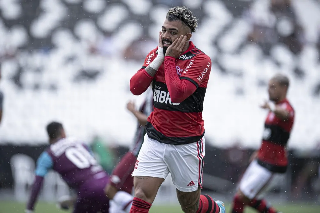 Valores pedidos pelo atacante são fora da realidade – Foto: Jorge Rodrigues/AGIF.