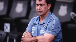 SP - Sao Paulo - 13/02/2022 - PAULISTA 2022, SANTOS X ITUANO - Fabio Carille tecnico do Santos durante partida contra o Ituano no estadio Vila Belmiro pelo campeonato Paulista 2022. Foto: Ettore Chiereguini/AGIF