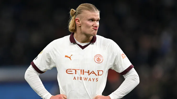 Haaland, jogador do Manchester City - Foto: Michael Regan/Getty Images