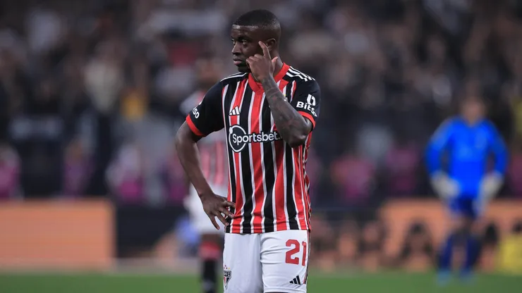 Méndez atuando pelo Tricolor em 2023. Foto: Ettore Chiereguini/AGIF