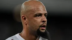 Felipe Melo e mais 6 jogadores do Flu foram alvos de 'chacota' de jornal inglês antes de final contra City no Mundial - Foto: Thiago Ribeiro/AGIF