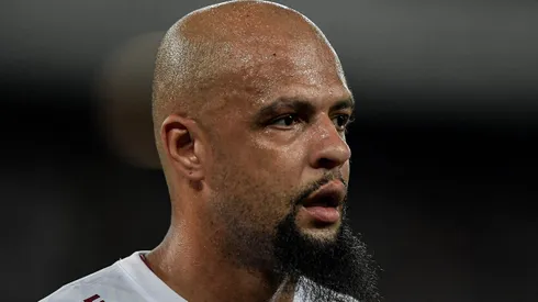 Felipe Melo e mais 6 jogadores do Flu foram alvos de 'chacota' de jornal inglês antes de final contra City no Mundial - Foto: Thiago Ribeiro/AGIF