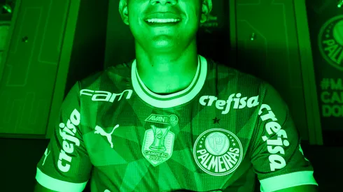 Apresentação do atacante Bruno Rodrigues, na Academia de Futebol do Palmeiras, em São Paulo-SP. Foto: Fabio Menotti/Palmeiras/by Canon