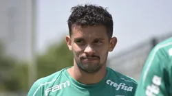 Torcida do Galo opina sobre Gustavo Scarpa. Foto: Bruno Ulivieri/AGIF