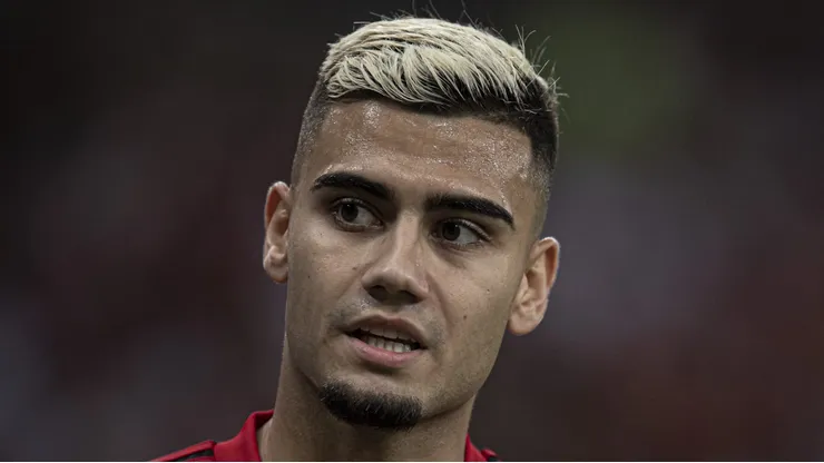 RJ - Rio de Janeiro - 17/10/2021 - BRASILEIRO A 2021, FLAMENGO X CUIABA - Andreas Pereira jogador do Flamengo durante partida contra o Cuiaba no estadio Maracana pelo campeonato Brasileiro A 2021. Foto: Jorge Rodrigues/AGIF