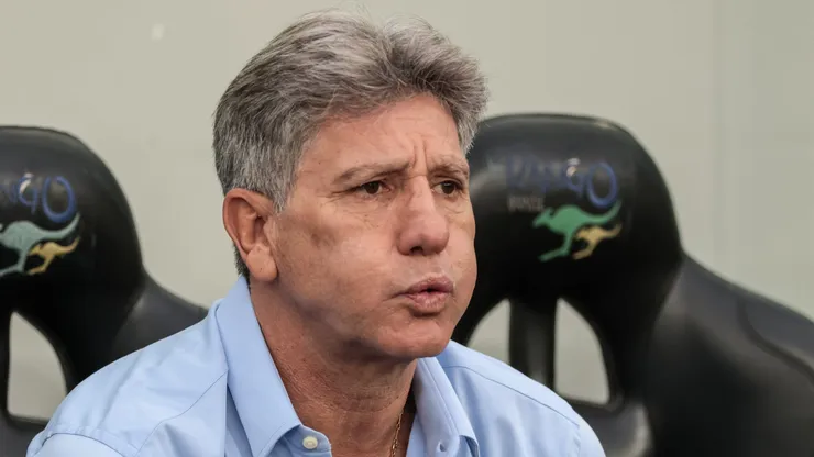 Renato Portaluppi, o Renato Gaucho, tecnico do Gremio durante partida contra o Athletico-PR no estadio Arena da Baixada pelo campeonato BRASILEIRO A 2023. Robson Mafra/AGIF
