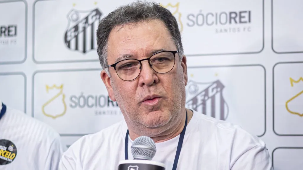 Marcelo Teixeira no Santos - Raul Baretta/Santos