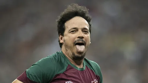 Fernando Diniz tecnico do Fluminense comemora titulo apos a partida contra o Boca Juniors no estadio Maracana pelo campeonato Libertadores 2023. Jorge Rodrigues/AGIF
