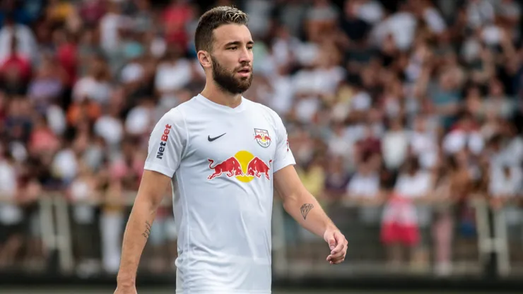 O jogador Leo Ortiz em foto de arquivo atuando pelo Red Bull Brasil. Foto: Marcello Zambrana/AGIF
