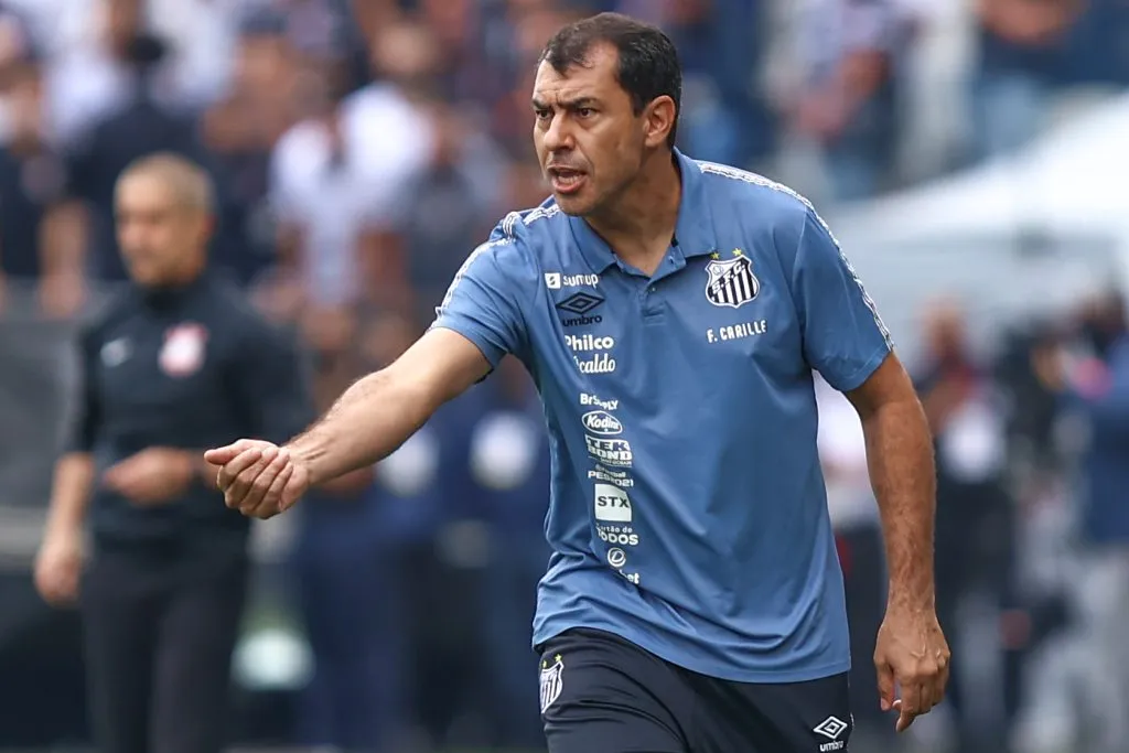 Carille, novo técnico do Santos - Foto: Marcello Zambrana/AGIF