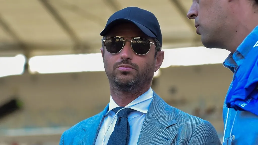 Josh Wander em visita ao Maracanã. Foto: Thiago Ribeiro/AGIF