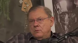 Milton Neves aprova contratação de Carille no Peixe. Foto: Reprodução/Youtube Tomando Uma Com