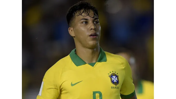 Kaio Jorge, ex-Santos, pela Seleção Brasileira - Foto: Alexandre Loureiro/CBF