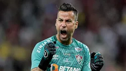 Fabio goleiro do Fluminense durante partida contra o Flamengo no estadio Maracana pelo campeonato Carioca 2023. Thiago Ribeiro/AGIF