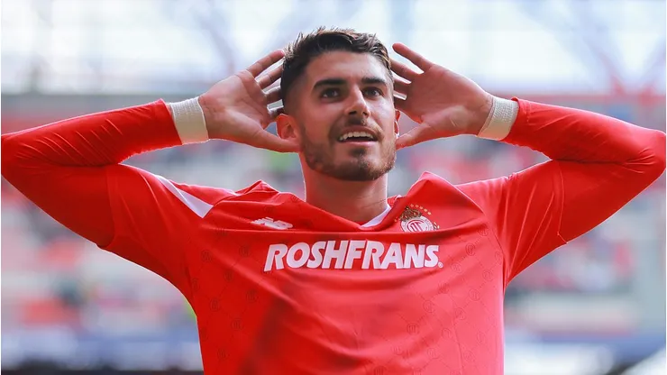 Pedro Raul terminou ano no Toluca com menos gols que Volpi. (Photo by Hector Vivas/Getty Images)