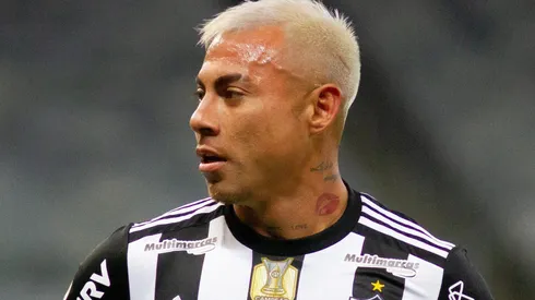 Eduardo Vargas tem situação exposta no Galo. Foto: Fernando Moreno/AGIF