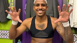 John Kennedy após o jogo do Mundial. Foto: redes sociais / Fluminense