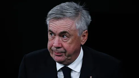Carlo Ancelotti observou Kuscevic no Real Madrid. (Photo by David Ramos/Getty Images)