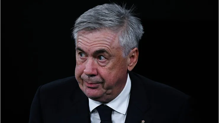 Carlo Ancelotti observou Kuscevic no Real Madrid. (Photo by David Ramos/Getty Images)
