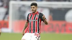 Lucas Beraldo em ação pelo São Paulo - Foto: Paulo Pinto
