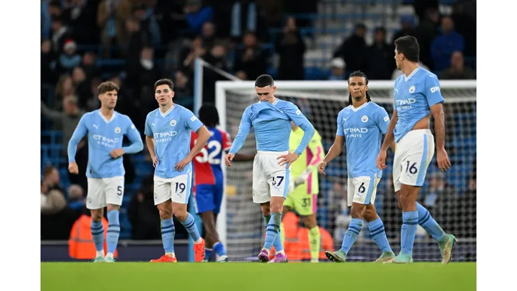 Manchester City enfrentou o Crystal Palace pela Premier League (Foto: Shaun Botterill/Getty Images)