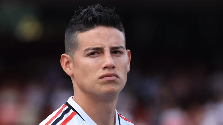 James Rodriguez vem atuando menos que o esperado no São Paulo