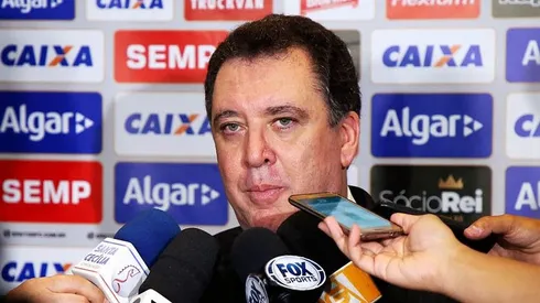 Marcelo Teixeira presidente santista Foto: Pedro Ernesto Guerra Azevedo/Santos FC