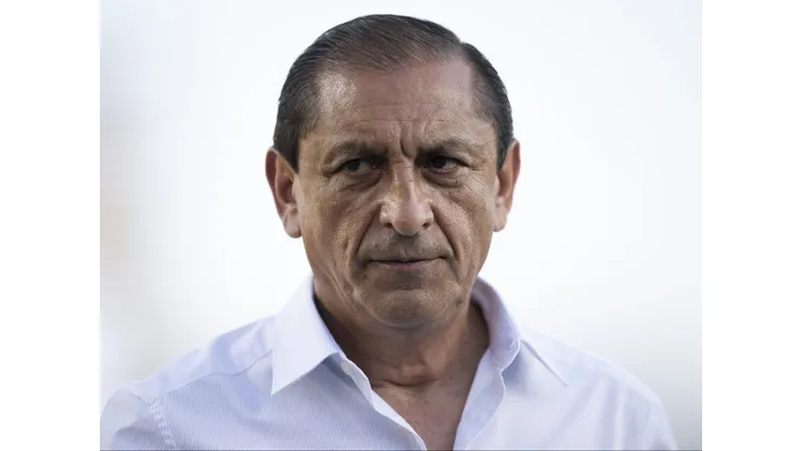 Ramón Díaz, técnico do Vasco, durante partida contra o Gremio no estadio Sao Januario pelo campeonato Brasileiro A 2023. Foto: Jorge Rodrigues/AGIF