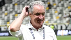 Presidente do Atletico-MG Sergio Coelho antes da partida contra o Botafogo no estadio Arena MRV pelo campeonato Brasileiro A 2023. Gilson Lobo/AGIF