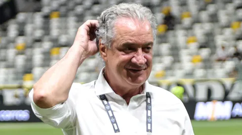 Presidente do Atletico-MG Sergio Coelho antes da partida contra o Botafogo no estadio Arena MRV pelo campeonato Brasileiro A 2023. Gilson Lobo/AGIF