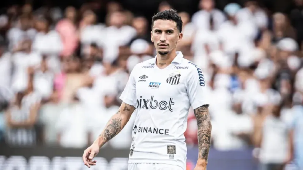 Foto: Raul Baretta/Santos FC – Dodi em partida pelo Santos