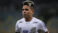 Soteldo atuando pelo Santos. Foto: Bruna Prado/Getty Images