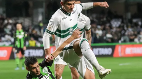 Kuscevic do Coritiba está na mira do Vasco. Foto: Robson Mafra/AGIF