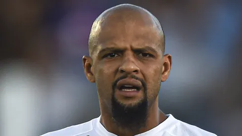 Felipe Melo jogando pelo Palmeiras. Foto: Marcelo Endelli/Getty Images.