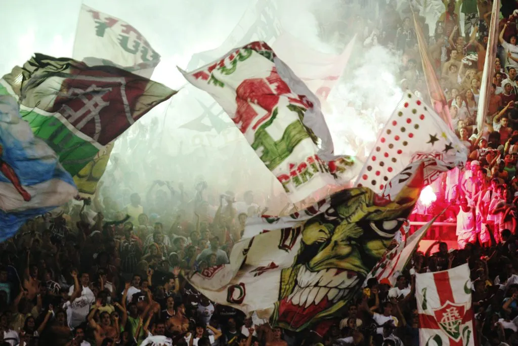 Torcida do Flu no Maracanã. Foto: Flickr/Marcos Alves