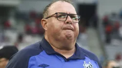 Marcelo Fernandes tecnico do Santos durante partida contra o Athletico-PR no estadio Arena da Baixada pelo campeonato Brasileiro A 2023. Gabriel Machado/AGIF