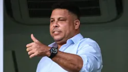Ronaldo Fenomeno antes da partida contra o URT no estadio Independencia pelo campeonato Mineiro 2022. Fernando Moreno/AGIF