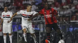 Foto: Rubens Chiri/Saopaulofc.net - Josué e Seedorf discutiram em jogo festivo