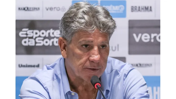 As conversas de renovação de Renato com o Grêmio ganhou um novo capítulo - Foto: Robson Mafra/AGIF