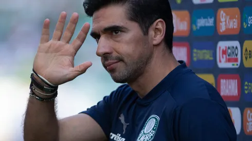 Abel Ferreira, técnico do Palmeiras, durante partida contra o Cuiaba no estadio Arena Pantanal pelo campeonato Brasileiro A 2022. Foto: Gil Gomes/AGIF