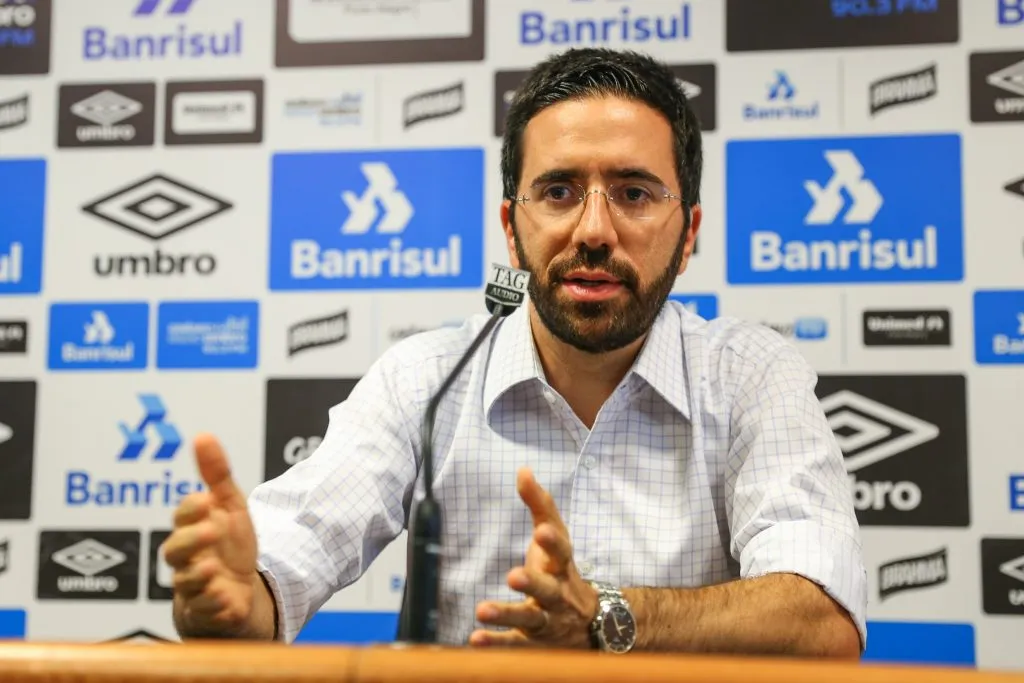 André Zanotta, ex-diretor de futebol do Grêmio – Foto: Lucas Uebel/Grêmio