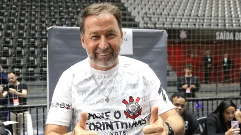 Augusto Melo, presidente do Corinthians. Divulgação